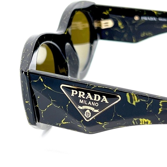 NEW!!! PRADA Sunglasses SPR20Z 19D-01T Authentic - Picture 6 of 12